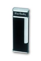 Зажигалка "Pierre Cardin" газовая кремниевая, сплав цинка, черный лак/серебро, 2,4х1,1х7 см купить