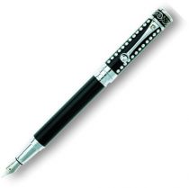 Перьевая ручка Pierre Cardin, латунный корпус с кристалами сваровски (48 шт). Детали-хромовая отделк купить