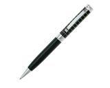 Шариковая ручка Pierre Cardin AQUARIUS, корпус латунь с черным лаком,отделка и детали дизайна - хром купить