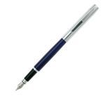 Перьевая ручка Pierre Cardin AQUARIUS, корпус латунь с синим лаком, отделка и детали дизайна - хром. купить