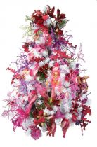 CHRISTMAS DELIGHT Ёлка декорированная Mister Christmas (h=1,5 м; цвет: розовый, фиолетовый) купить
