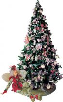 CHRISTMAS ROSE 3 Ёлка декорированная Mister Christmas (h=3 м; цвет: розовый) купить