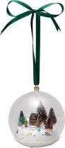 G69453 Композиция Шар Mister Christmas (d=12 см; цвет: белый; музыка, движение) купить
