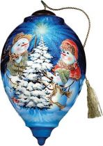 US 198-SN-DG Новогодний сувенир Mister Christmas (h=14 см) купить
