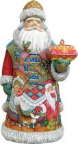 US 51453-22 Игрушка новогодняя коллекционная Дед Мороз Mister Christmas (h=26 см) купить