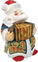 US 51482-1 Игрушка новогодняя коллекционная Дед Мороз Mister Christmas (h=15,5 см) купить