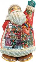 US 516512 Игрушка новогодняя коллекционная Дед Мороз Mister Christmas (h=15,5 см) купить
