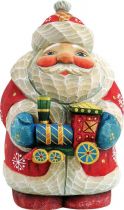 US 517621 Игрушка новогодняя коллекционная Дед Мороз Mister Christmas (h=9 см) купить