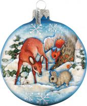 US 73412 Новогодний сувенир Шар Mister Christmas (d=9 см) купить