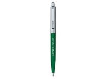 Ручка шариковая Senator модель Point серебр. с зеленым купить