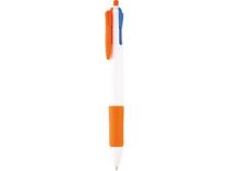 Ручка шариковая "Альтернатива" 4 в 1 белая/оранжевая купить