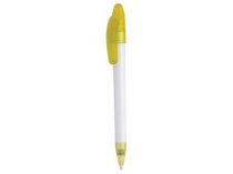 Ручка шариковая Celebrity "Эвита" белая/желтая купить