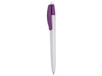 Ручка шариковая Celebrity "Пиаф" белая/фиолетовая купить