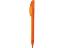 Ручка шариковая полупрозрачная Prodir модель DS3 TFF оранжевая купить