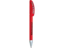 Ручка шариковая полупрозрачная Prodir модель DS3 TFS красная купить