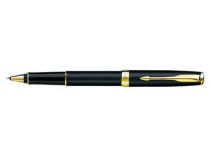 Ручка роллер Parker модель Sonnet черная с золотом в коробке купить