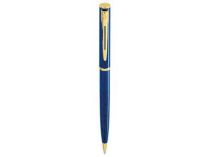 Ручка шариковая Waterman модель Apostrophe синяя с золотом в коробке купить