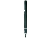Ручка роллер Inoxcrom модель Wall Street Titanium черная с серебром купить