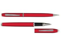 Набор "Экзюпери": ручка шариковая, ручка роллер в футляре, красный купить
