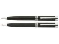 Набор "Круиз": ручка шариковая, карандаш в футляре черный купить