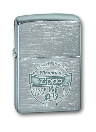  ZIPPO Since 1932 Brushed Chrome,   -..,., ., 365612  