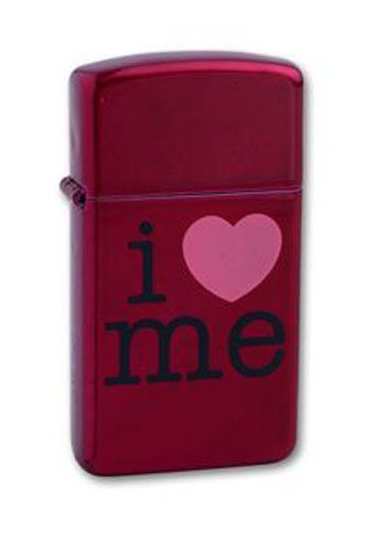  Zippo I Love Me,    Candy Apple Red, , , 3010x55  