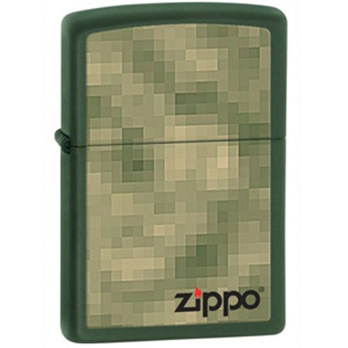  Digital Zippo Green 